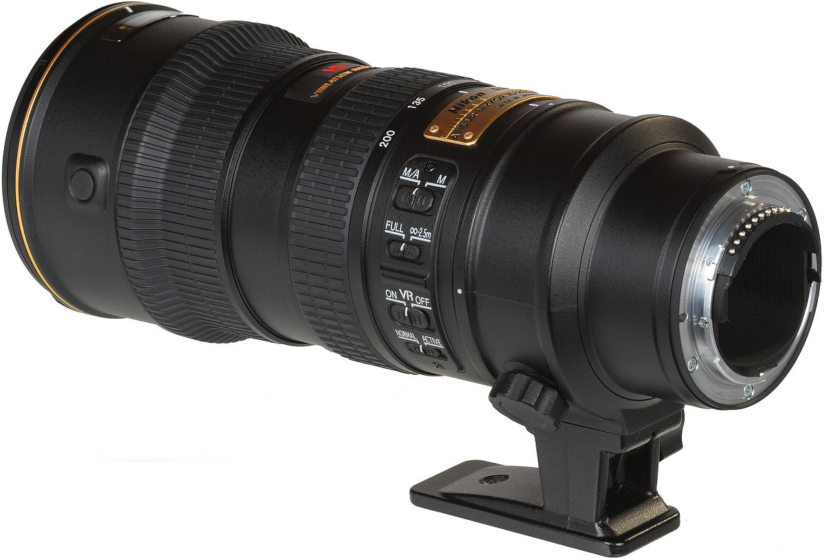 Nikon Nikkor 70-200mm Zoom Lens f2.8G ED VR Serial No. 244267 $1500