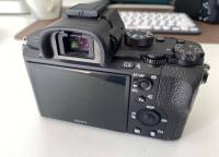 Mint Sony A7 Mark II Camera Body with box, batteries and strap