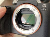 Mint Sony A7 Mark II Camera Body with box, batteries and strap
