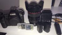 Canon 5D Mark II with Canon EF 24 lens & Accessories