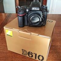 Nikon D610 w/Battery Grip + accessories