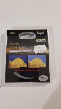 Nikon lens 24-85mm f/3.5-4.5 VR with Kenko circular polarising filter 72mm