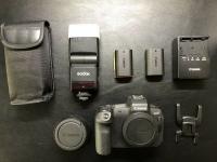 Canon EOS R Body 30.3MP Mirrorless Digial Camera + EF-EOS R Adapter & Flash