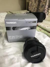 Nikon D610 with F2.8 24-70mm