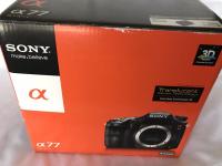 Sony Alpha SLT-A77 plus 18-55mm Lens