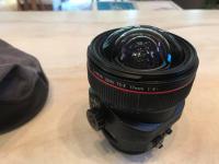 Canon TS-E 17mm L series tilt shift lens