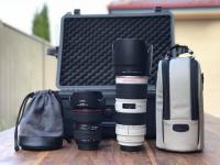 CANON 5D MARK III with 2x f2.8 Canon Lenses